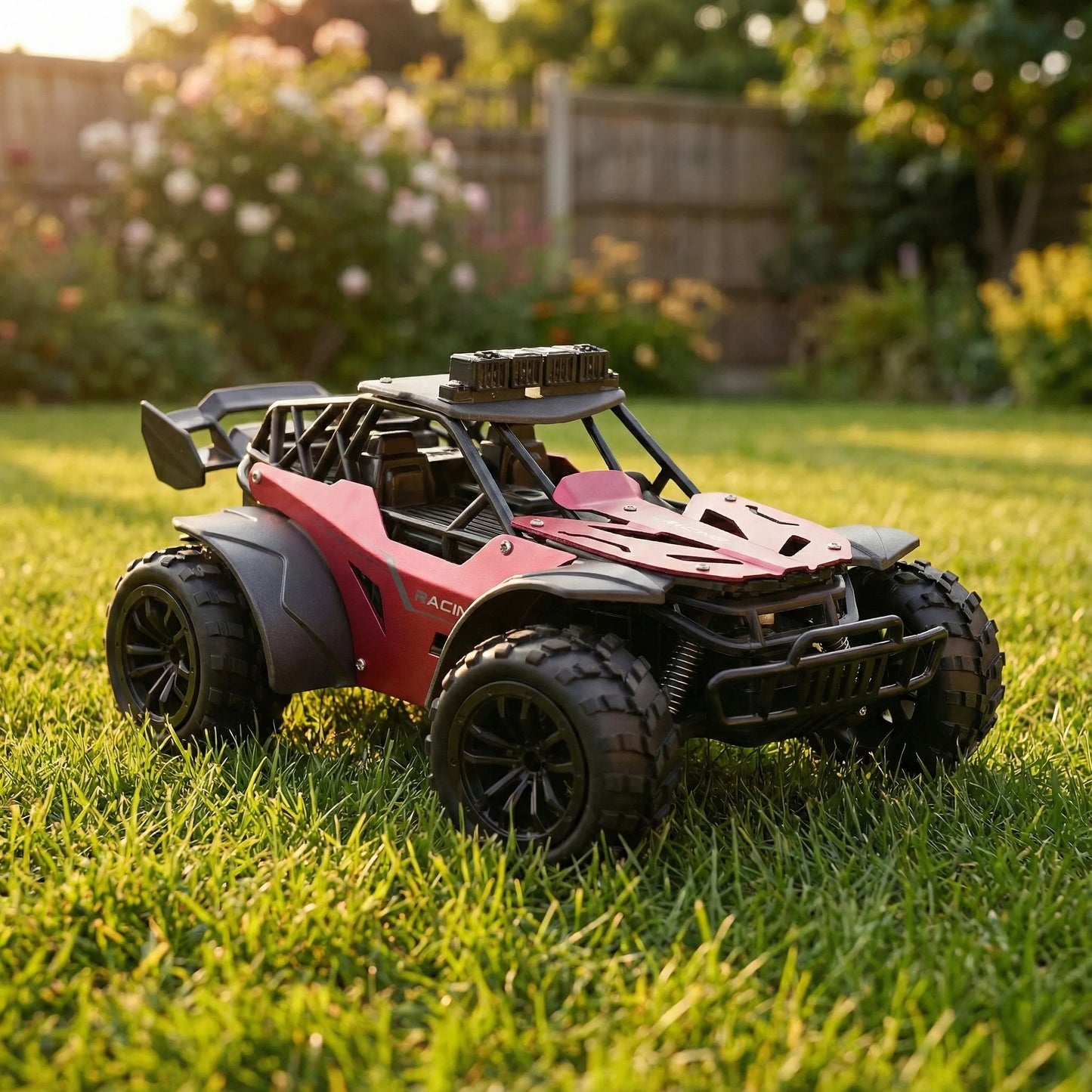 Nuotoliniu būdu valdomas metalinis automobilis RC 20 km/h su dviem greičiais