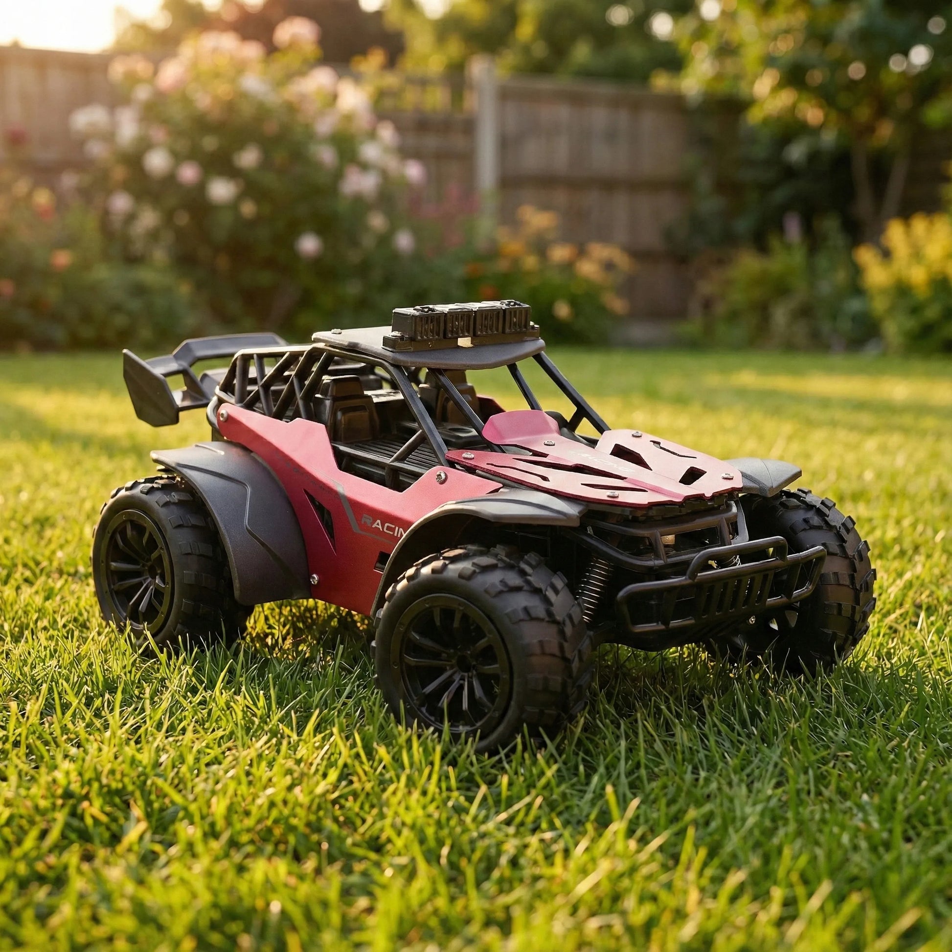 Nuotoliniu būdu valdomas metalinis automobilis RC 20 km/h su dviem greičiais