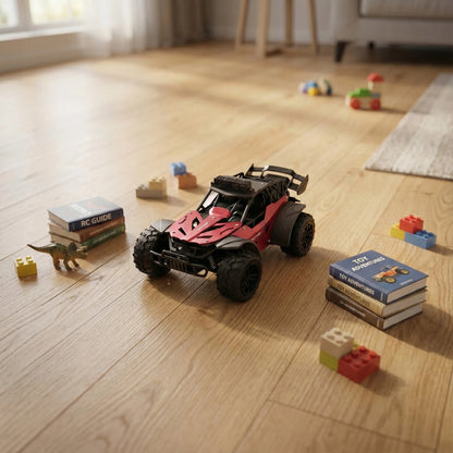 Nuotoliniu būdu valdomas metalinis automobilis RC 20 km/h su dviem greičiais