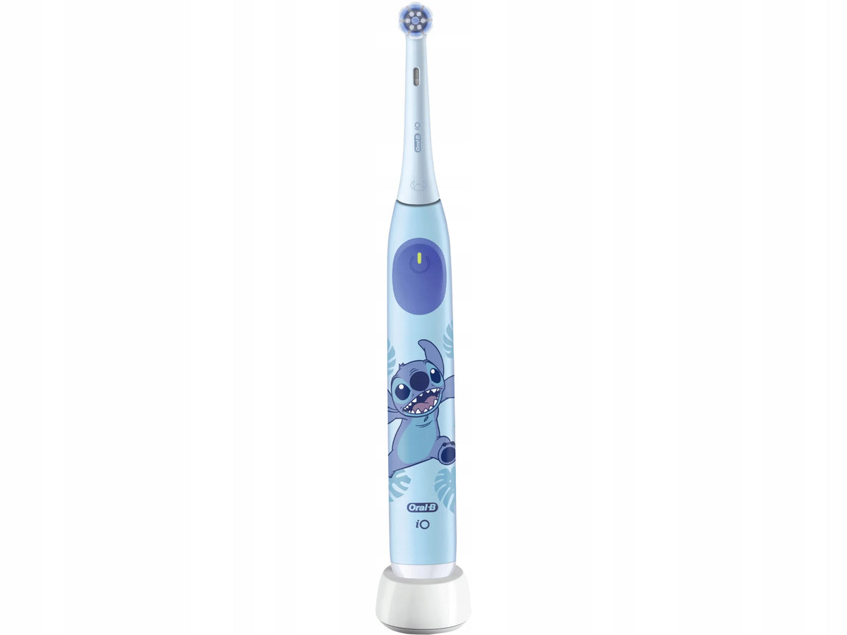 Oral-B iO Kids 6+ Disney Stitch elektrinis dantų šepetėlis, mėlynas
