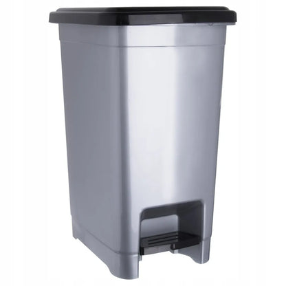 ORION siaura plastikinė šiukšliadėžė su pedalu ir dangčiu, 15 l