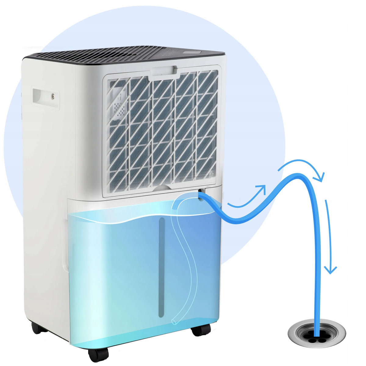 Oro sausintuvas Berdsen BD-532, drėgmės surinkėjas, 330 W, 20 l/24 h