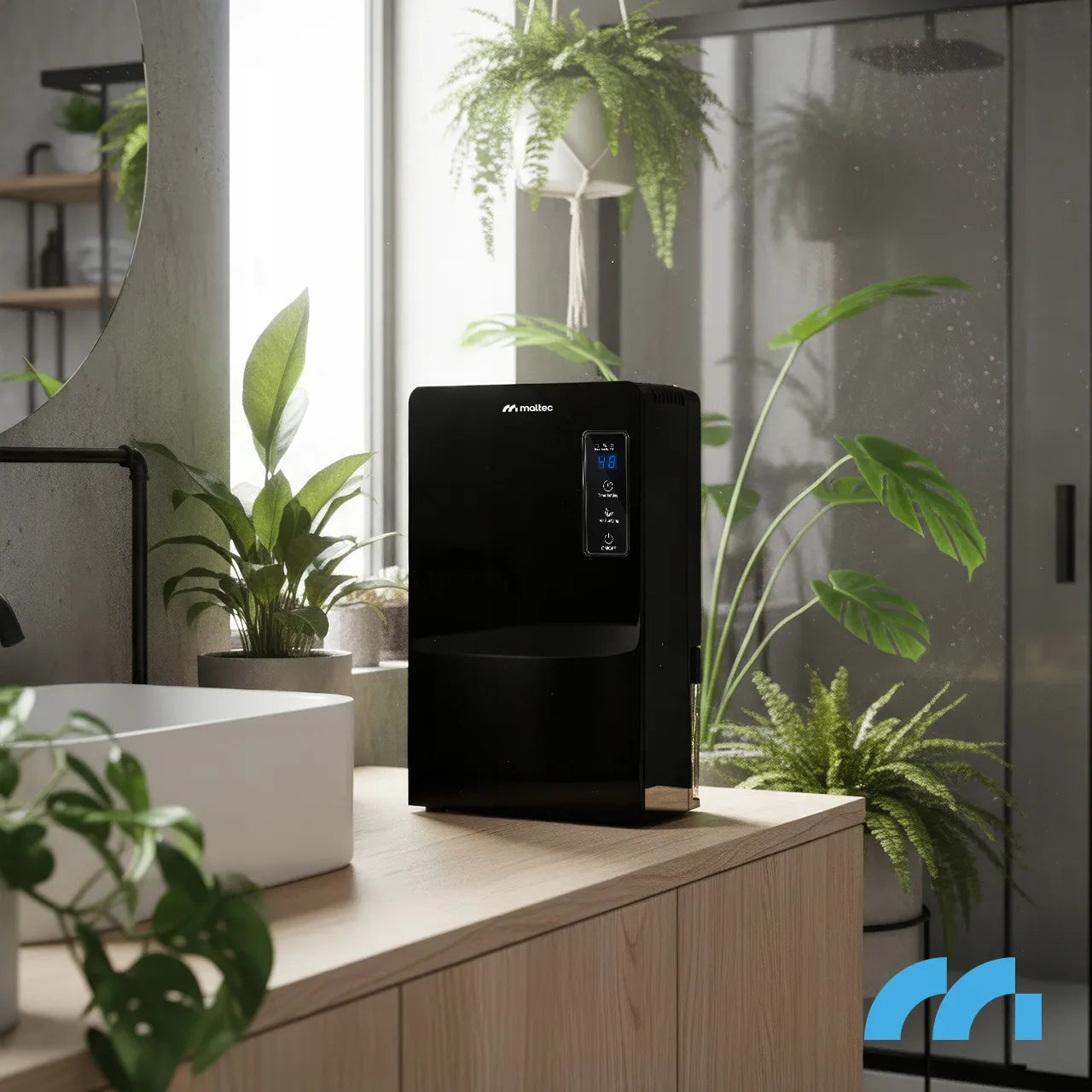Oro sausintuvas drėgmės sugėriklis didelis tylus galingas 2200ml 90W