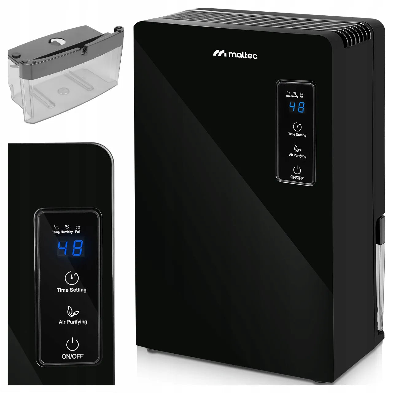 Oro sausintuvas drėgmės sugėriklis didelis tylus galingas 2200ml 90W