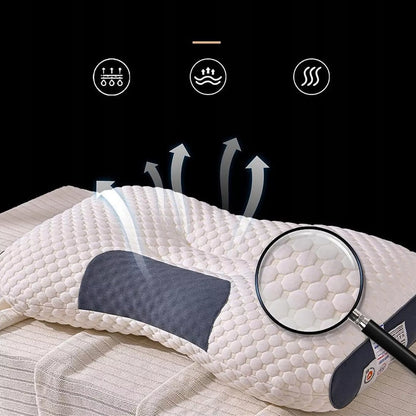 Ortopedinė pagalvė miegui ant šono – ergonomiška kaklo pagalvė