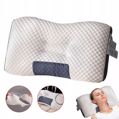 Ortopedinė pagalvė miegui ant šono – ergonomiška kaklo pagalvė