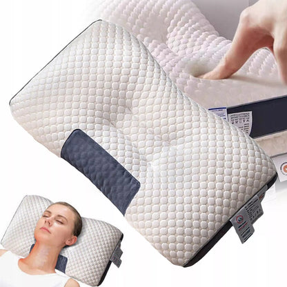 Ortopedinė pagalvė miegui ant šono – ergonomiška kaklo pagalvė