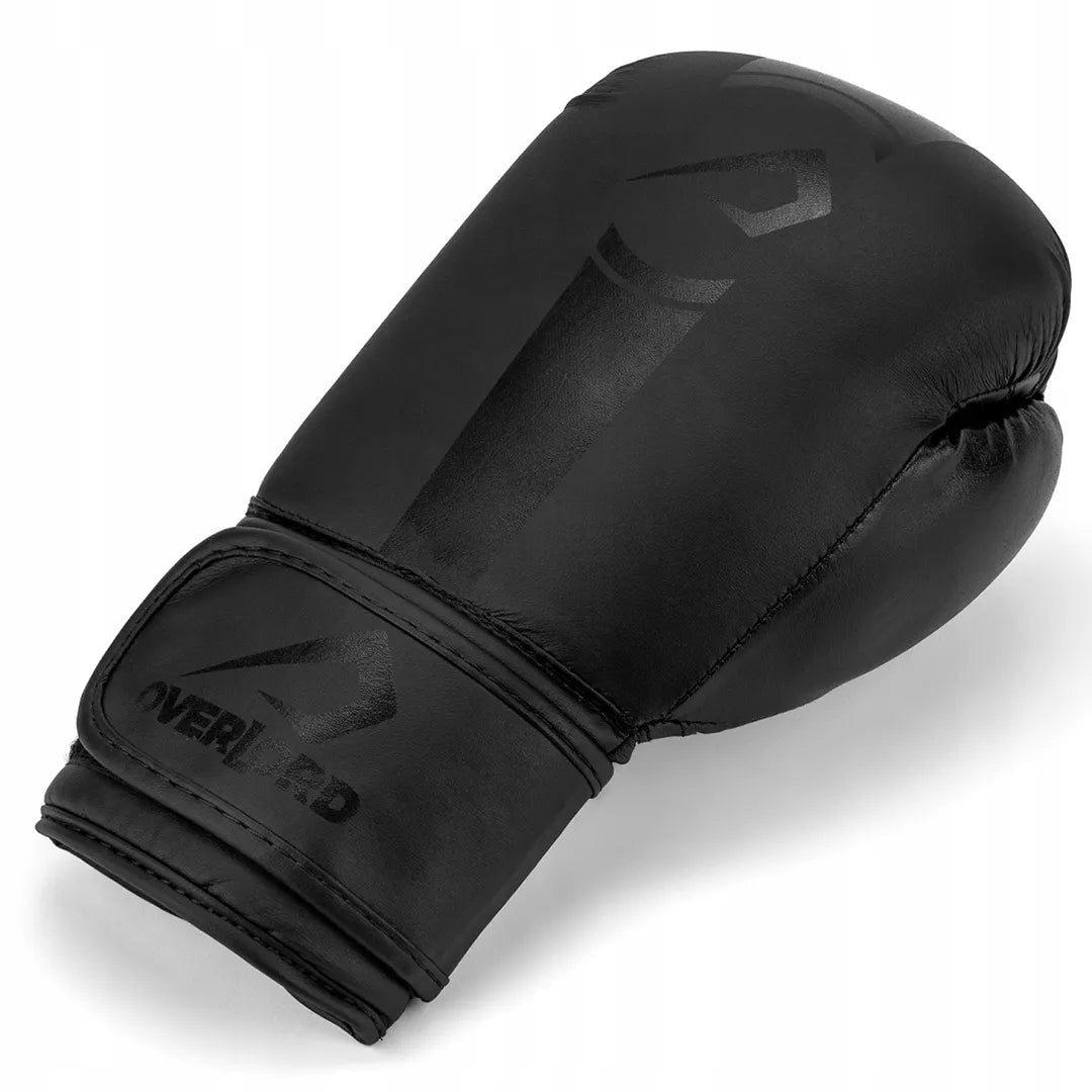 „Overlord Boxer“ bokso pirštinės vaikams, juodos, 8 oz