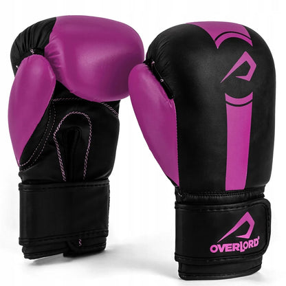 Overlord Boxer rožinės boksinės treniruočių pirštinės, 10 oz
