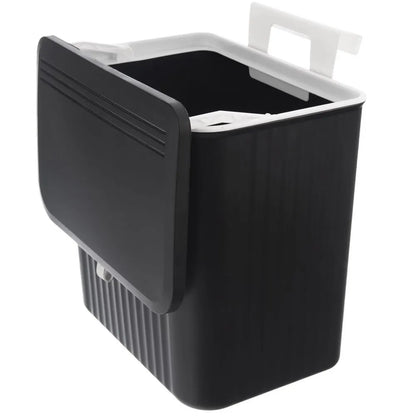 Pakabinamas virtuvinis šiukšlių kibiras ant spintelės durelių, 13 l