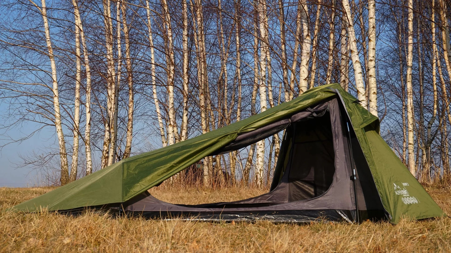 Palapinė AlpenTent MONT 2 Ultralight 2 asmenų TIK 2,4 kg
