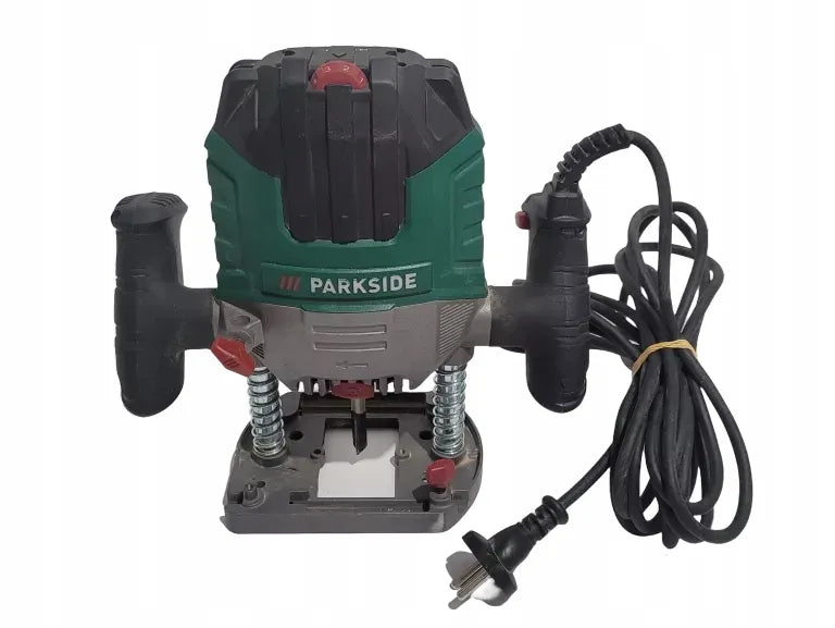 Parkside elektrinė viršutinio frezavimo staklės POF 1200 F5, 1200 W + FREZŲ RINKINYS
