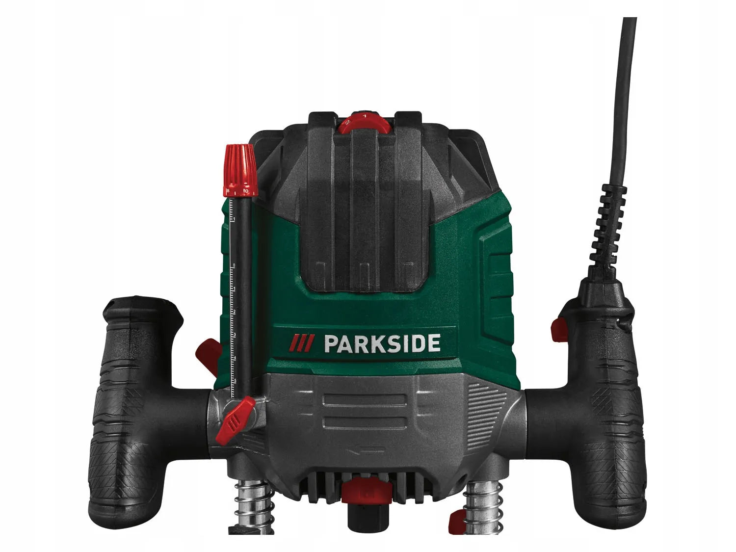 Parkside elektrinė viršutinio frezavimo staklės POF 1200 F5, 1200 W + FREZŲ RINKINYS