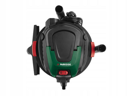 Parkside pramoninis dulkių siurblys PWD 12 B1, 1200 W, drėgnam ir sausam valymui