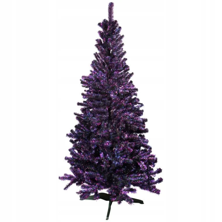 Pasakiška dirbtinė eglutė Goliat Fluo violetinė 210 cm su stovu