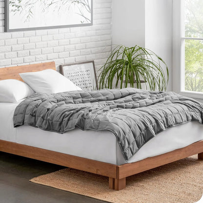 Pasunkinta antklodė SEVERNO Home Gravity 6, sensorinė, antistresinė, 150 × 200 cm, 6,8 kg, su krepšiu