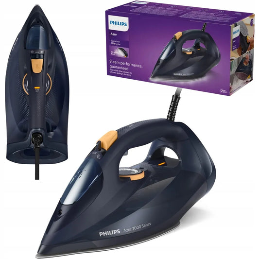 PHILIPS Azur Series 7000 garinis lygintuvas, 3000 W, mėlynas ir geltonas, DST7060/20
