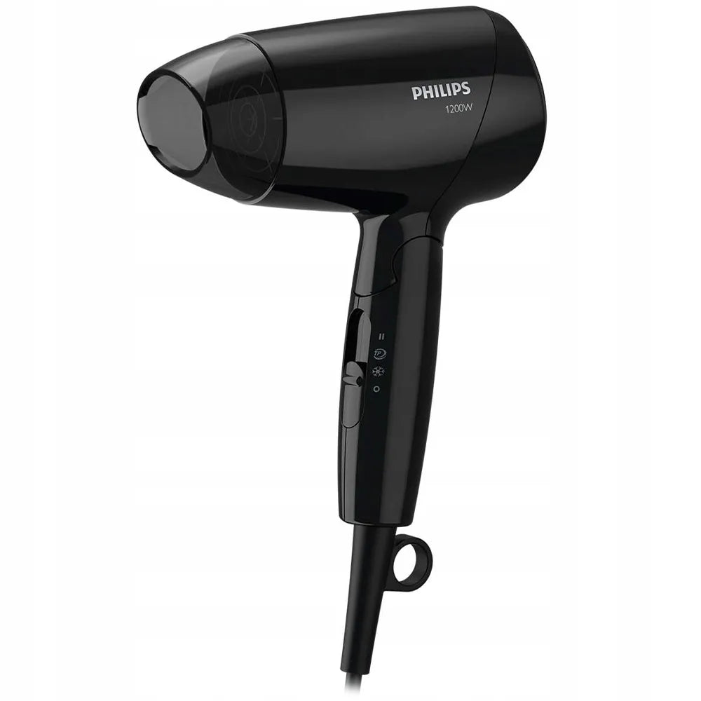 PHILIPS BHC010/10 plaukų džiovintuvas, sulankstomas, kelioninis, kompaktiškas, mažas