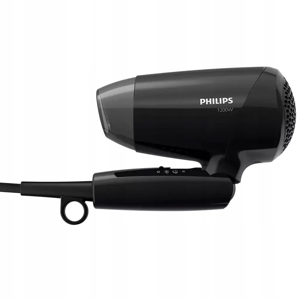PHILIPS BHC010/10 plaukų džiovintuvas, sulankstomas, kelioninis, kompaktiškas, mažas