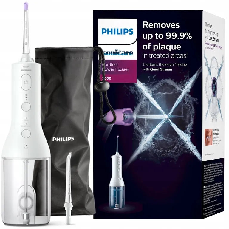 „Philips Power Flosser 3000“ HX3826/31 belaidis burnos irigatorius