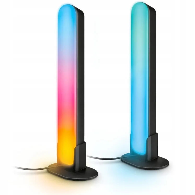 PHILIPS SMART LED žaidimų RGBIC šviesos juostų rinkinys, WiFi, WiZ programėlė, 2 vnt.