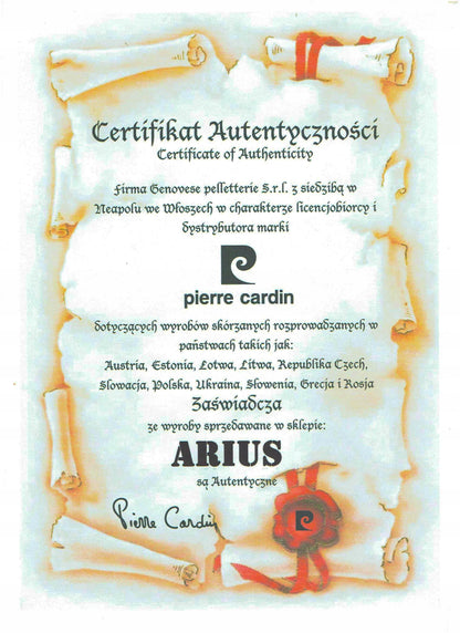 „Pierre Cardin“ vyriška natūralios odos piniginė su RFID apsauga, juoda, originali, dovanų dėžutėje