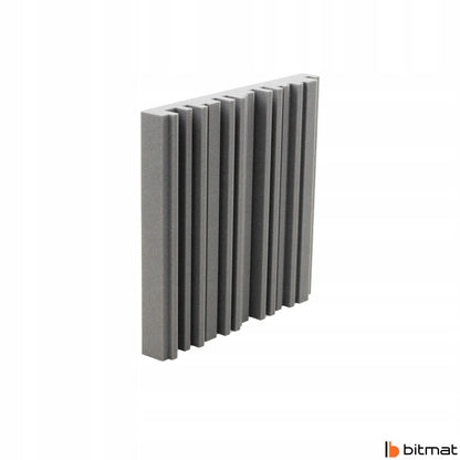 Pilki sienos akustinės plokštės EQUALIZER 50x50x7cm garso sugėrimui