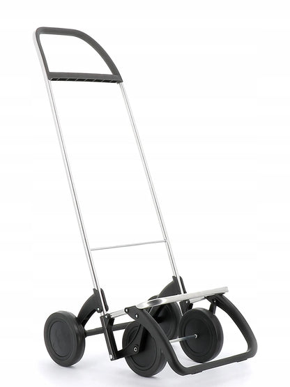 Pirkinių vežimėlis ROLSER I-Max Tweed 4 su 4 ratukais, 43 l, juodas