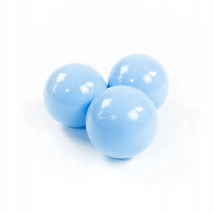 Plastikiniai kamuoliukai – įvairių spalvų, 20 vnt., 7 cm