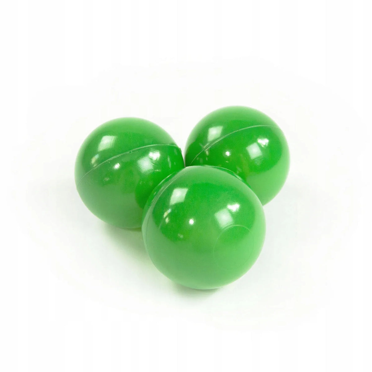 Plastikiniai kamuoliukai – įvairių spalvų, 20 vnt., 7 cm
