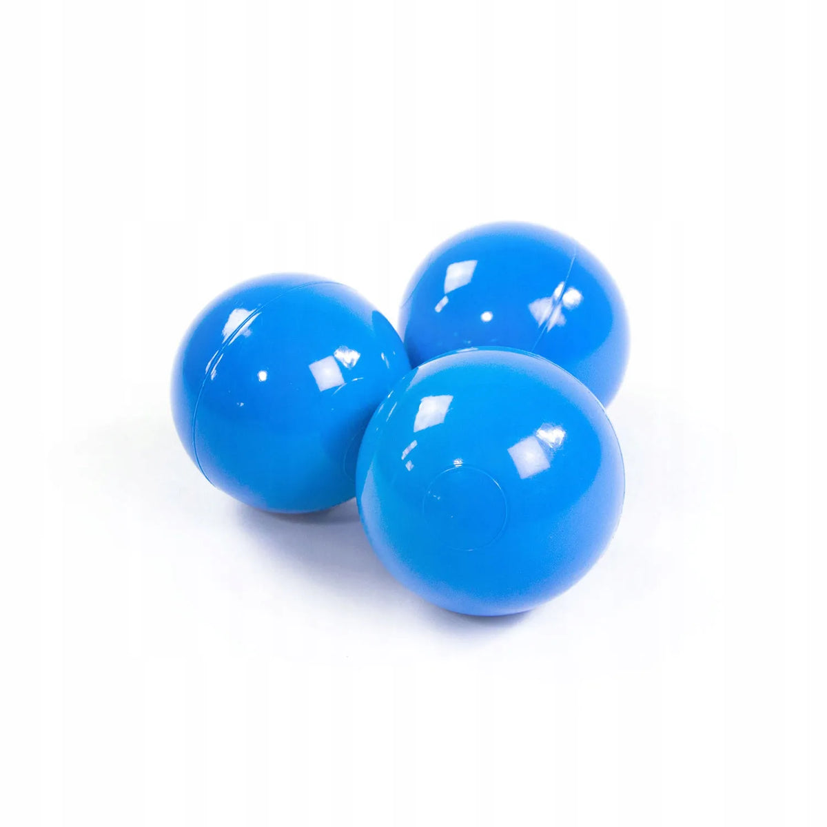Plastikiniai kamuoliukai – įvairių spalvų, 20 vnt., 7 cm