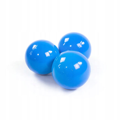 Plastikiniai kamuoliukai – įvairių spalvų, 20 vnt., 7 cm