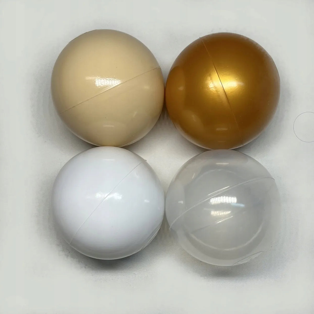 Plastikiniai kamuoliukai vaikams, 150 vnt., 7 cm