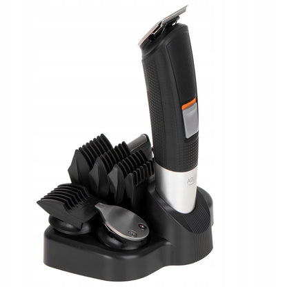 Plaukų ir barzdos kirpimo mašinėlė, trimeris, nosies ir ausų plaukų šalinimo įrenginys, skustuvas, XXL rinkinys 5 viename