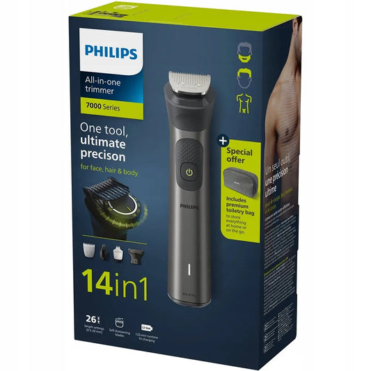Plaukų ir barzdos kirptuvas Philips Series 7000 MG7940/75 14-in-1