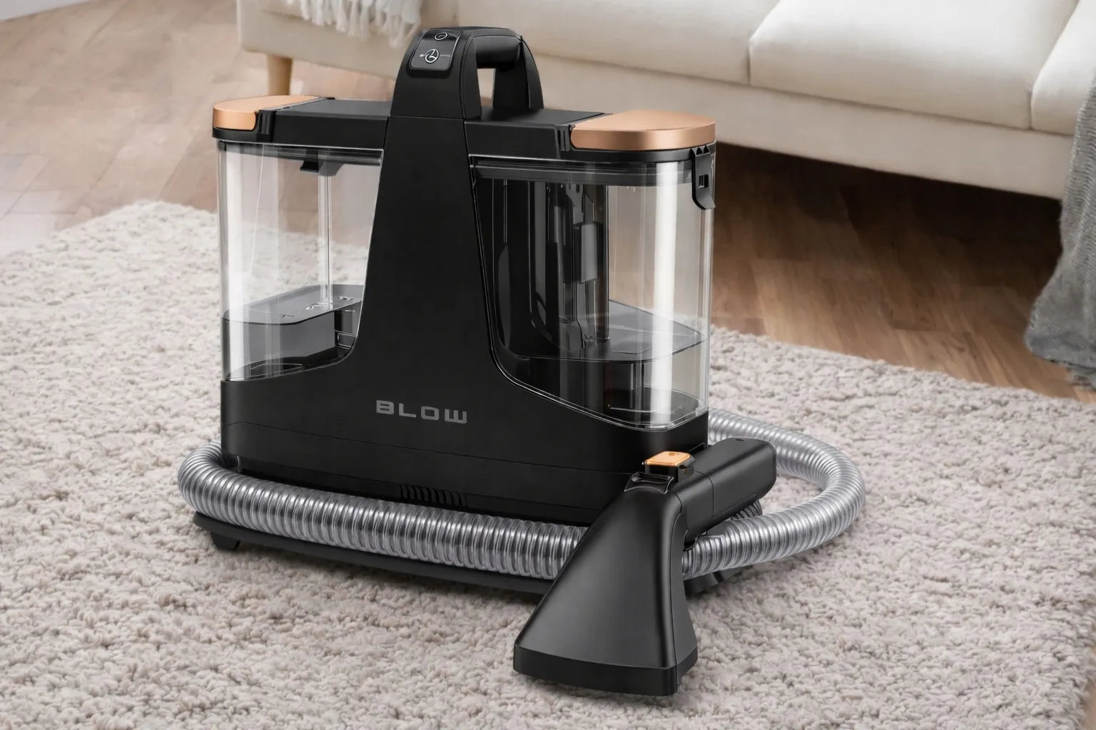 Plaukų ir kilimų plovimo siurblys BLOW WDC600 600 W, drėgnas ir sausas valymas