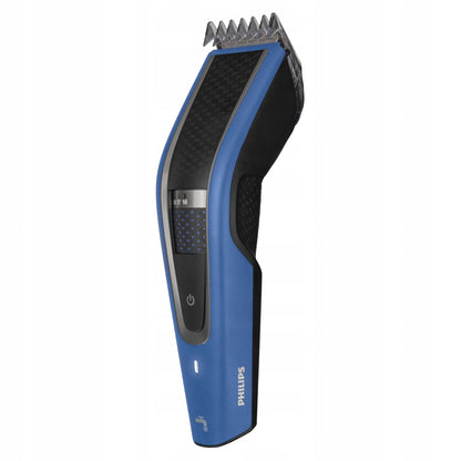 Plaukų kirpimo mašinėlė PHILIPS 5000 belaidė su trimeriu, skustuvu, dėklu ir žirklėmis