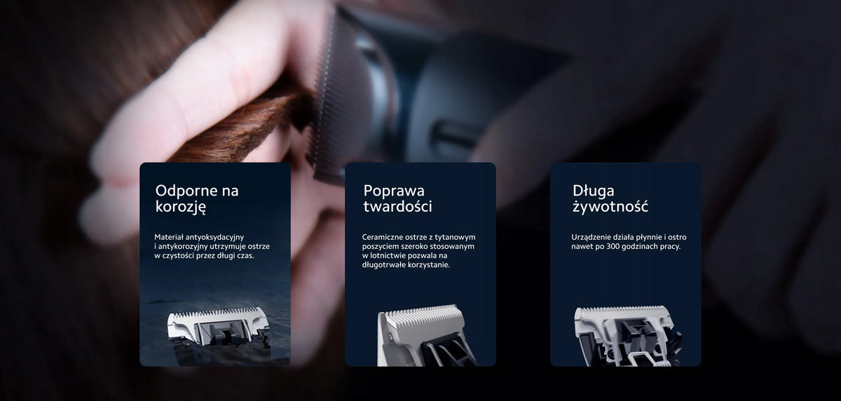 Plaukų kirpimo mašinėlė Xiaomi Hair Clipper 2 | Belaidė | IPX7 | 0,5–28 mm