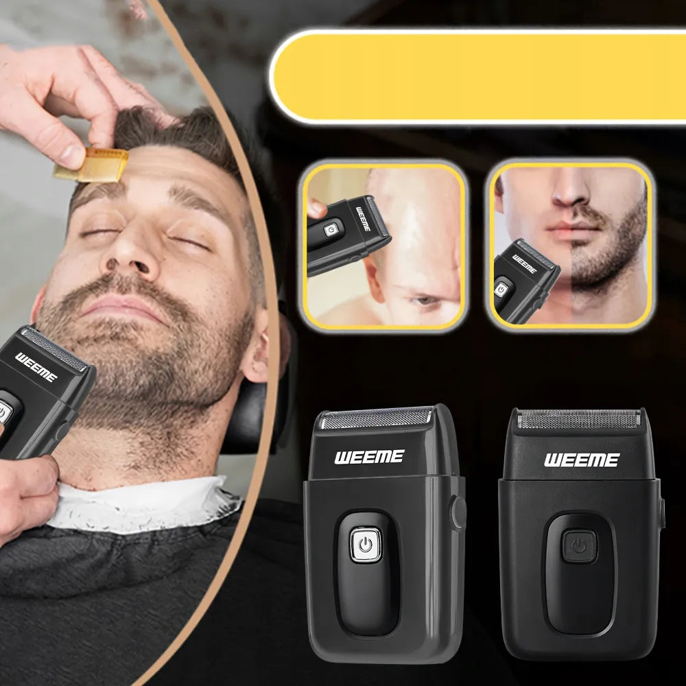 Plaukų kirpimo mašinėlių ir trimerių rinkinys, USB įkraunamas, Barber stiliaus