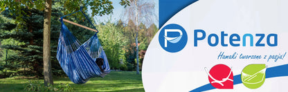 POTENZA hamakinis krėslas pakabinama kėdė su skersiniu Pereira XL 100% Kolumbija