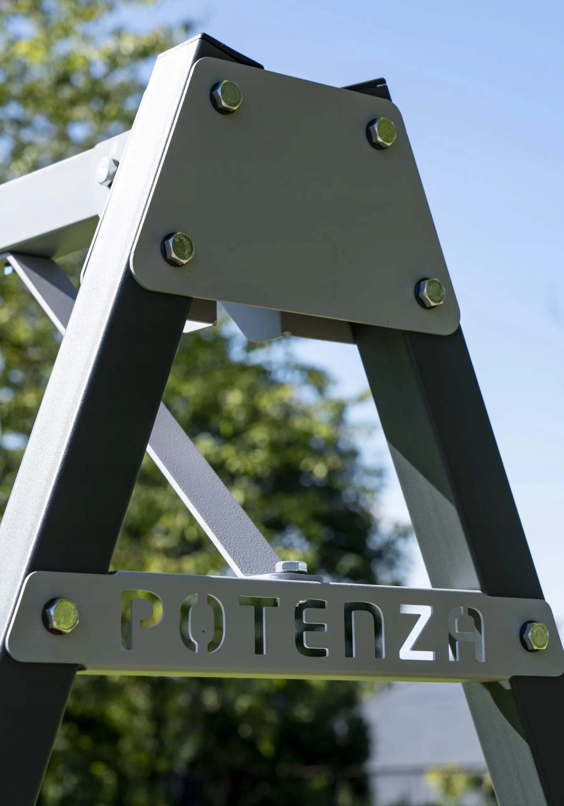 POTENZA sodo sūpynės vaikams, metalinis karkasas, CINKUOTAS, PAGAMINTA LENKIJOJE