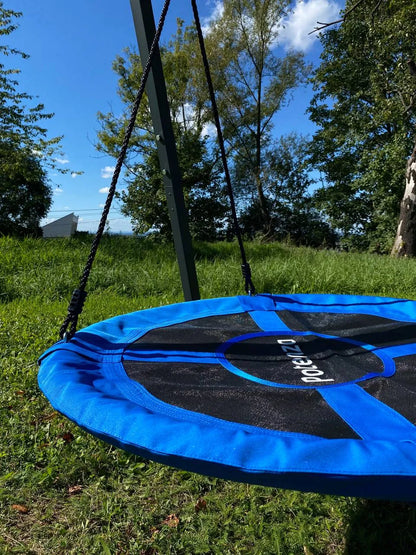 POTENZA sūpynės tipo „gandro lizdas“ 100 cm sodo pakabinamos sūpynės