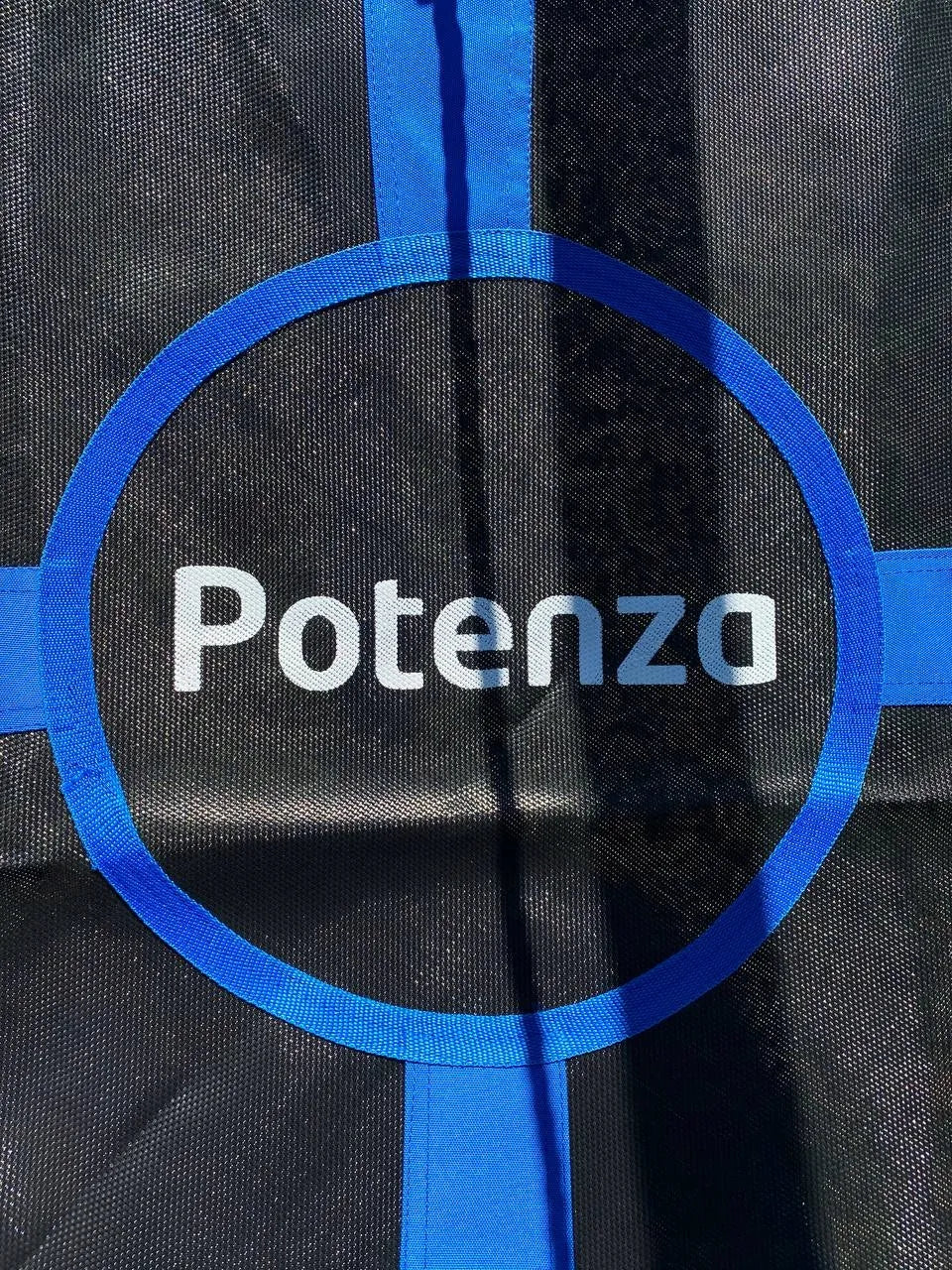 POTENZA sūpynės tipo „gandro lizdas“ 100 cm sodo pakabinamos sūpynės