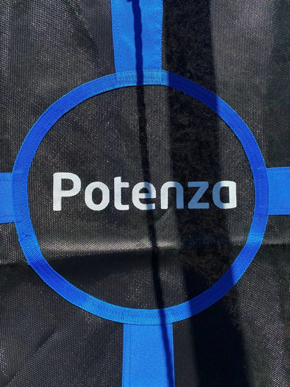 POTENZA sūpynės tipo „gandro lizdas“ 100 cm sodo pakabinamos sūpynės