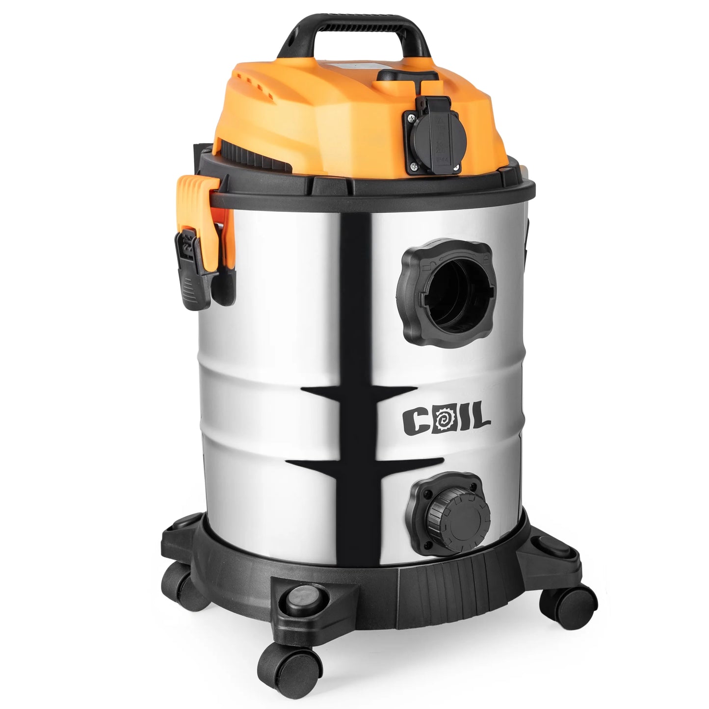 Pramoninis dulkių siurblys Coil 3300W, skirtas gipso dulkėms ir drėgnam valymui, 25 l, rinkinys