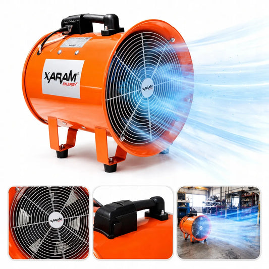 Pramoninis sraigtinis ventiliatorius XARAM Energy XE-WOI 12/1S 3900 m³/h