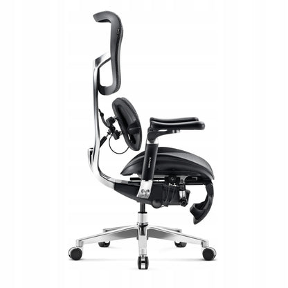 PREMIUM darbo kėdė su kojų atrama DIABLO V-KINETIC juoda