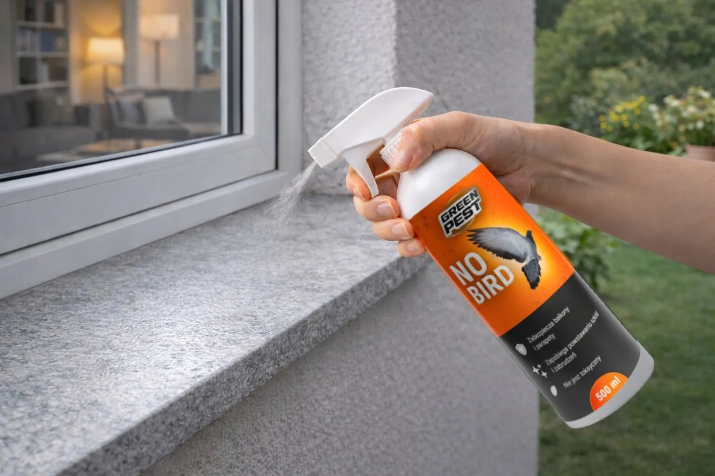 Priemonė paviršiams apsaugoti nuo balandžių ir paukščių 500 ml