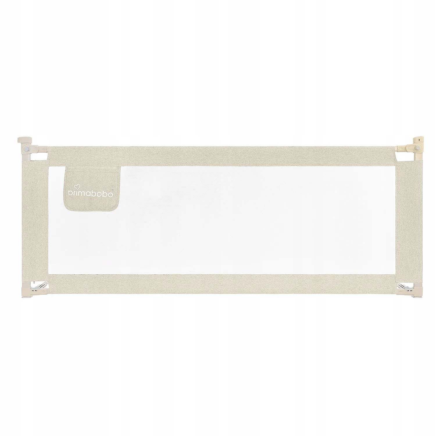 PRIMABOBO apsauginis lovos aptvaras CLASSIC 140 cm vaikams, aukštas, smėlio spalvos