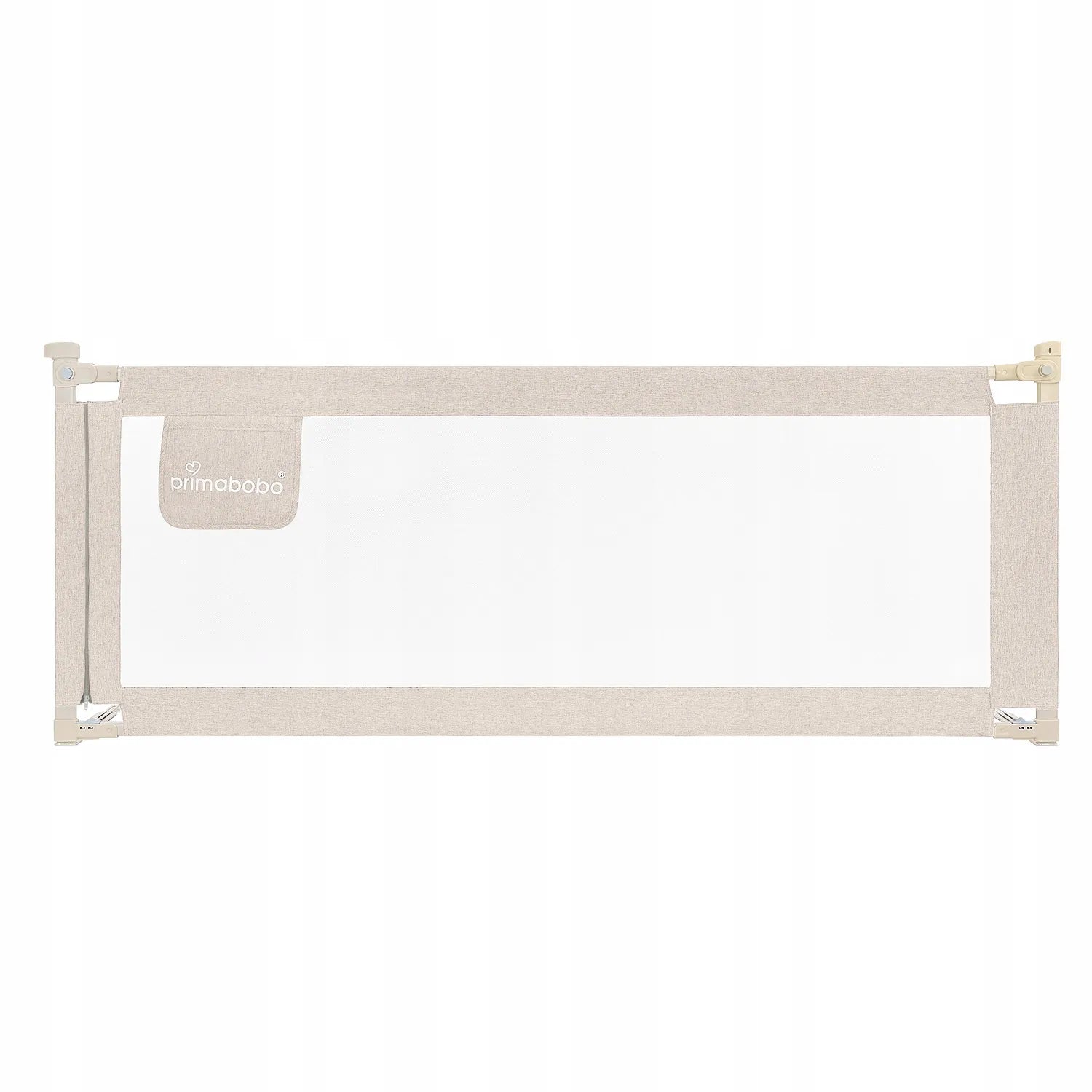 PRIMABOBO Apsauginis lovos turėklas CLASSIC 160 cm vaikams, aukštas, smėlio spalvos